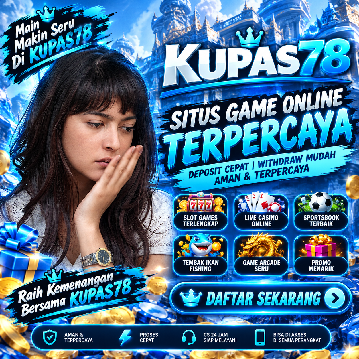 KUPAS78 – Awali Keseruanmu dengan Satu Putaran
